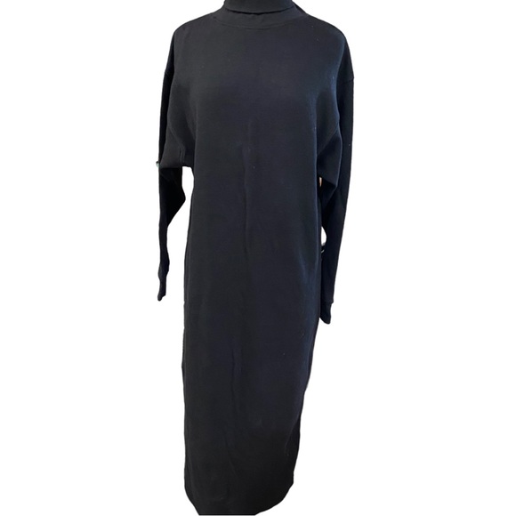 Vintage Bowman New York Dress plus size 0 womens turtleneck - Picture 2 of 8